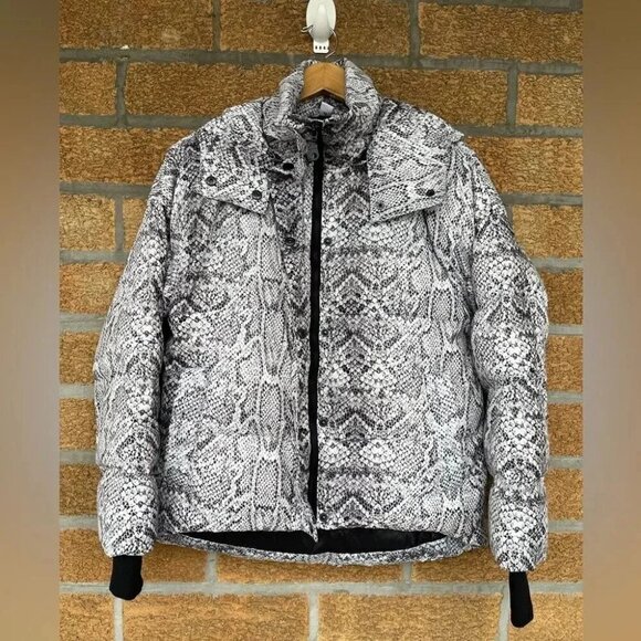 Varley Highland Puff Jacket Contrast Snake XS - Picture 9 of 16